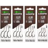 Korda Náväzec Loop Rigs Klor Barbless veľ.4 30 lb 3 ks