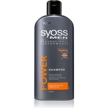 Syoss Men Power & Strenght šampón 500 ml od 2,65 € - Heureka.sk
