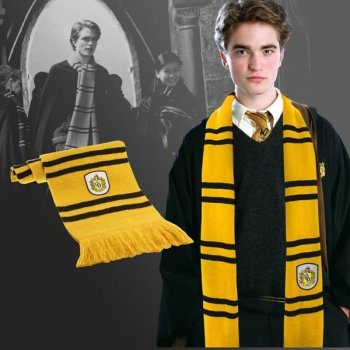 Harry Potter Šála Hufflepuff 190 cm žlutá