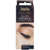 Delia Pro Color gélová henna na obočie a mihalnice 3,0 tmavohnedá, 15 ml