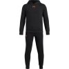 Detská športová súprava Under Armour B RIVAL FLEECE SUIT čierna 1379802-003 - YL