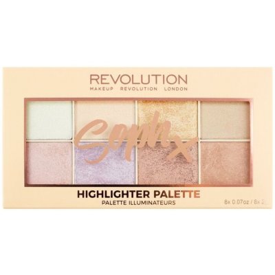 Makeup Revolution London Soph x Highlighter Palette 16 g