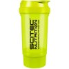 Scitec Traveler shaker 500ml + zásobník - zelený
