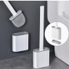WC kefa silikónová šedá, stojan , úchyty (KWC3)
