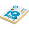 Farebný papier IQ color 4x50 mix neónové farby, A4, 80g