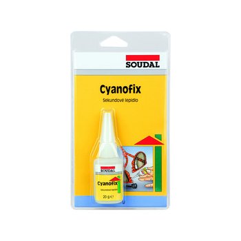 SOUDAL Cyanofix 84A sekundové lepidlo 20g