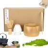 ŠTARTOVACÍ DARČEKOVÝ SET NA ČAJ MATCHA 4KS SADA NÁSTROJOV MATCHA
