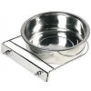 PANAMA PET Kovová miska z nerezová oceľ, priskrutkovateľná, pre psa a vtáky, 1,34 l