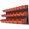 ORDERLINE Závesný organizér/držiak s 24 boxy NTBNP2