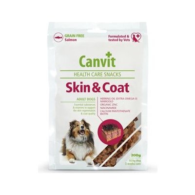 Canvit Snacks Skin & Coat 5x200g