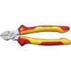 Wiha Wiha 43458, Diagonale Zange, 2 mm, 1,6 cm, Rot, Gelb, 1000 V, 16 cm 43458 pre elektrotechnikov bočné štiepacie kliešte 160 mm; 43458