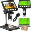 PRECIZNY DIGITÁLNY MIKROSKOP ZOOM X1000 ZVÄČŠENIE 1000p ZOBRAZENIE PC menu PL