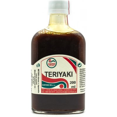 Sunfood Teriyaki Sanjirushi tamari 200 ml