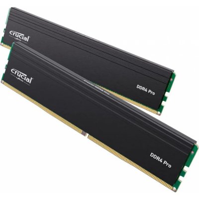 Crucial Pro DDR4 32GB 3200MHz CL22 2x16GB Black CP2K16G4DFRA32A