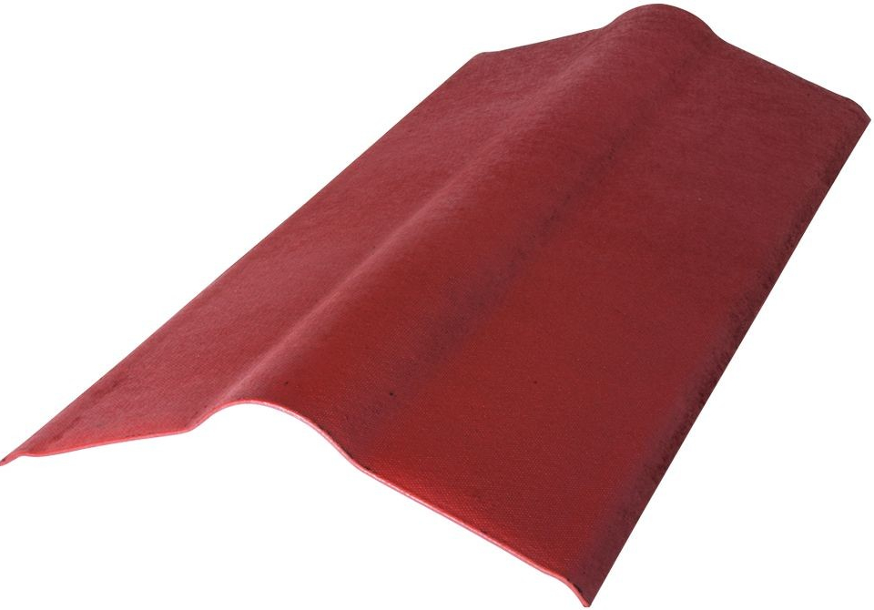 Onduline Intense Hrebenáč A100 100 × 42 cm × 3 mm červený