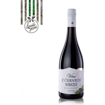 Miluron víno z čiernych ríbezlí 11% 0,75 l (čistá fľaša) od 4,68 € -  Heureka.sk