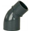 Fip PVC tvarovka - Koleno 45° DN=63 mm int. x d=63 mm ext., lepenie / lepenie