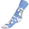 Bellatex dámske veselé ponožky Anjel DP/8243 Modrá Veľ. 39-42