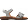 Froddo detské sandále z prírodnej kože strieborné, veľkosť 25