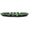 Ferm Living Keramický tanier Plait Platter, emerald green