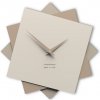 Dizajnové hodiny 10-030 CalleaDesign Foy 35cm (viac farebných verzií) Farba béžová (najsvetlejšia)-11 - RAL1013