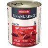 ANIMONDA Gran Carno Junior hovädzie + morčacie srdcia 800g