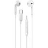 Genius HS-M365, sluchátka s mikrofonem, bílá, 2.0, špuntová, USB Type-C