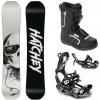 Hatchey Sillence snowboard + Raven Fastec FT360 black viazanie + Raven Target ATOP obuv - 145 cm + L (EU 41-44)