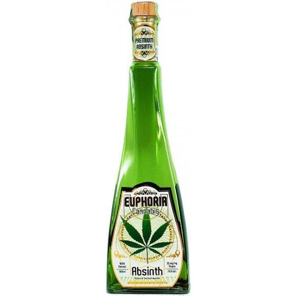 Hill´s Absinth Euphoria Cannabis 70% 0,5 l (čistá fľaša) od 23,24 € -  Heureka.sk