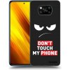 Picasee silikónový čierny obal pre Xiaomi Poco X3 - Angry Eyes - Transparent