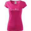 EKG baseball loptička - Dámske tričko Pure - 2XL ( Purpurová )