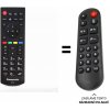 Senior Panasonic 30092556 RC A39126 náhradný diaľkový ovládač pre seniorov