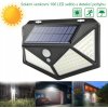 Solárne vonkajšie 100 LED svetlo s detekciou pohybu
