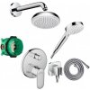 Hansgrohe Crometta sprchová zostava pod omietku 7v1,vaňová batéria 71466000 + seprcha ručná 263364000 + sprcha hlavová 26577400