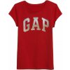 Detské tričko GAP, LOGO Červená,Zlatá XS