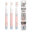 VITAMMY BUZZ Sonická zubná kefka s 28 000 mikropohybmi, 2 programy čistenia, ružová/modrá