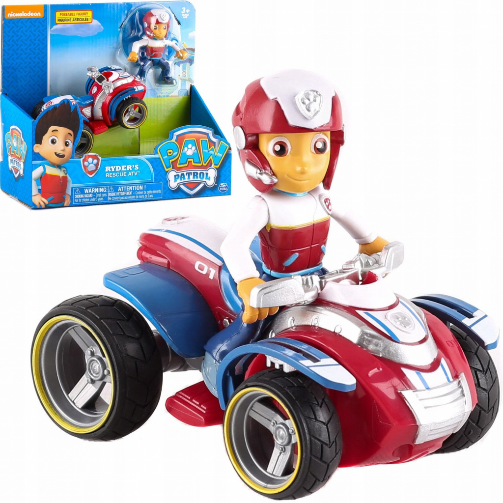 Spin Master Paw Patrol Labková Patrola Ryder a štvorkolka