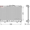 Chladič motora DENSO DRM45051