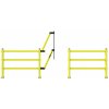 MPM DPP 35 269 Zdvíhacie dvere s vysokou odolnosťou - LIFT GATE 90 - 160x4,5x115 cm Žltá