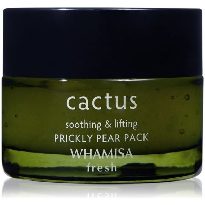 WHAMISA Cactus Prickly Pear Pack hydratačná gélová maska pre intenzívne obnovenie a vypnutie pleti 30 g