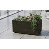 Prosperplast Kvetináč Madera 57,7cm DMA600W káva