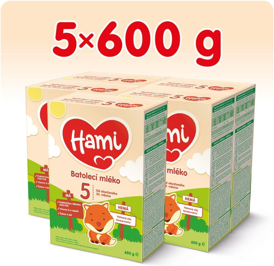 Hami 5 5 x 600 g