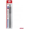 AMIO LED pásiky COB do auta - bočné červená 2x30cm 12V