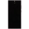 Samsung LCD displej + dotyková jednotka + predný kryt S908B Galaxy S22 Ultra Burgundy (GH82-27489B)