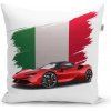 Sablio Vankúš Ferrari Talianska vlajka - 40x40 cm