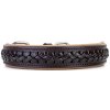 Kay-line kožený obojok Walnut Brow veľ. 45 (35-40 cm)