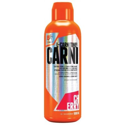 Spaľovač tukov Extrifit Carni 120000 Liquid 1000 ml peach ice tea (8594181603232)