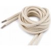 Šnúrky do topánok, tenisiek, mikín dĺžka 100 a 130 cm - 2 ks 1 (130 cm) režná svetlá