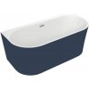 Polimat Sola I voľne stojaca akrylátová vaňa, modrá Dĺžka vane: 160 cm, 00513