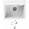 Alveus ATROX 30 white 11 + Alveus MINTAS chróm/biela